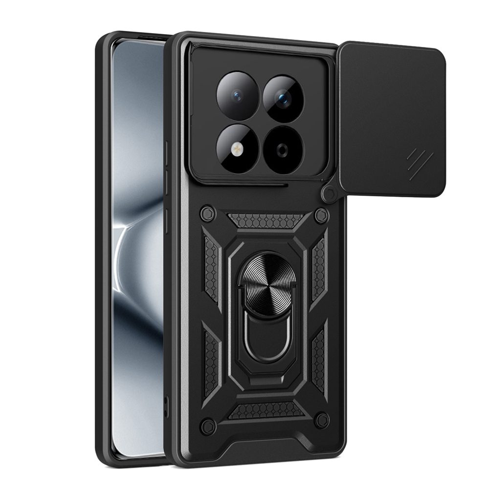 Levně JP CamShield, Xiaomi Redmi Note 15 5G, černý