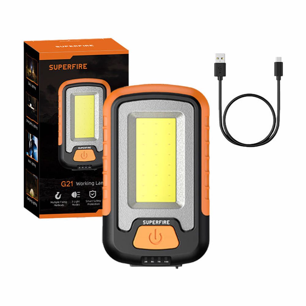 Radionička Lampa Superfire G21, 650lm, USB