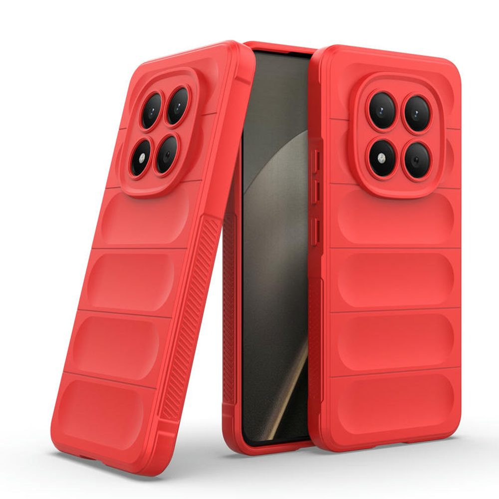 Levně Wency Magic Shield obal, Xiaomi Redmi Note 15 Pro 4G, červený