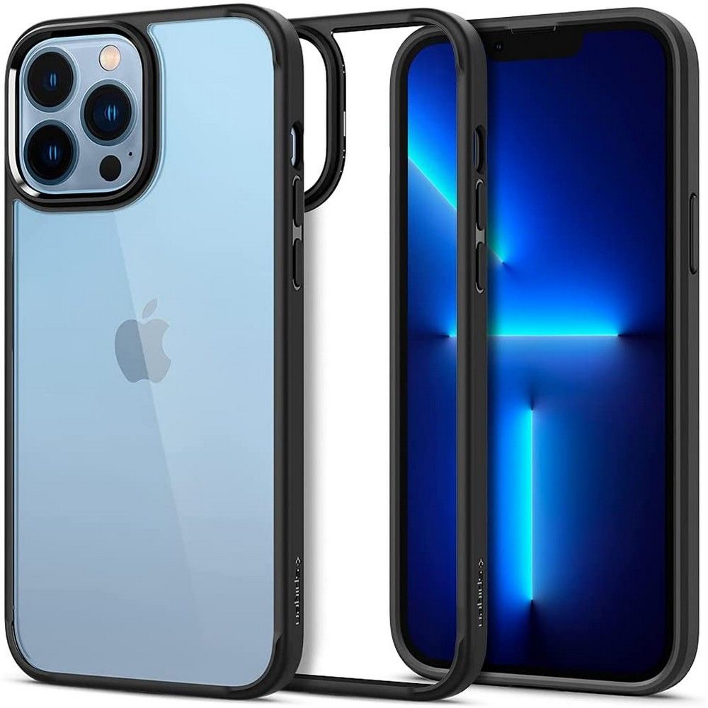 Spigen Ultra Hibrid Mobil Védőborítás, IPhone 13 Pro MAX, Fekete