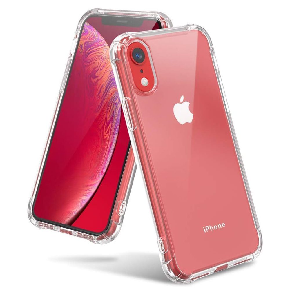 Techsuit Shockproof Priehľadný Obal, IPhone XR