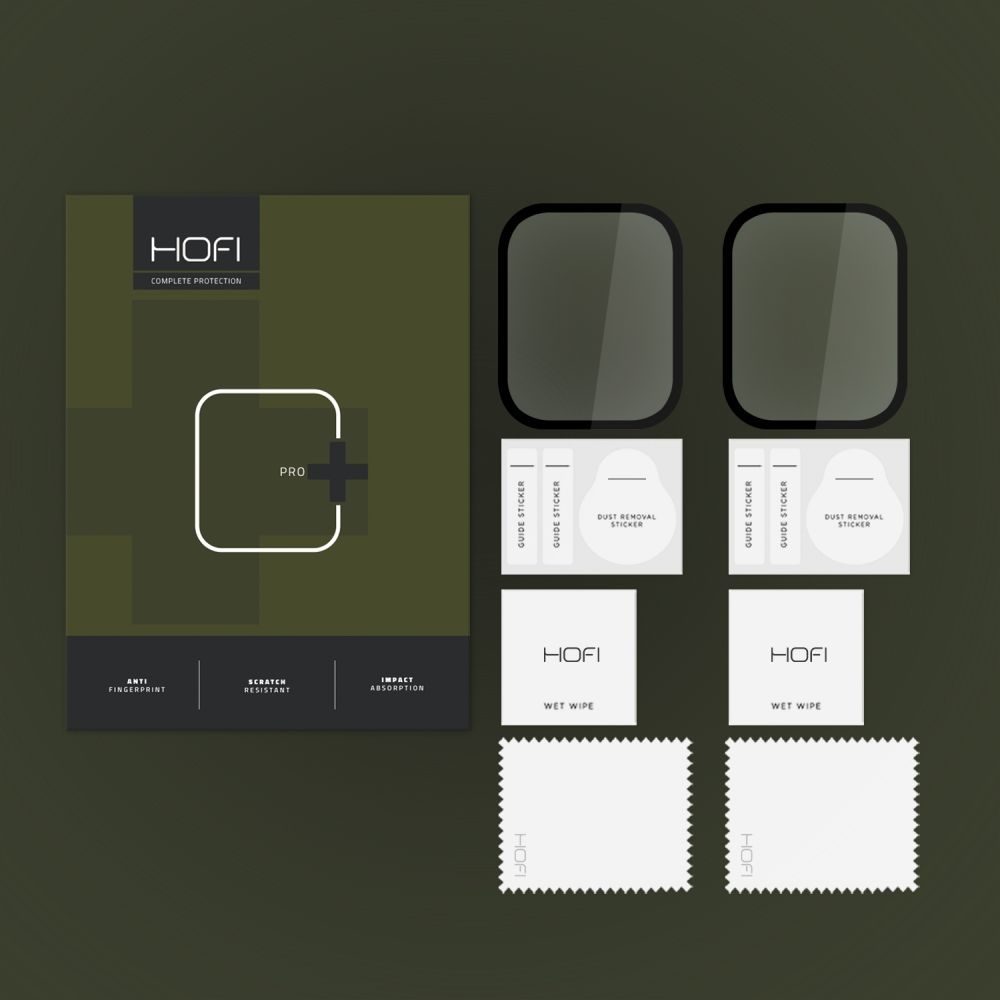 Hofi Pro+ Set 2 Hybridních Skel, Xiaomi Mi Band 7, černé