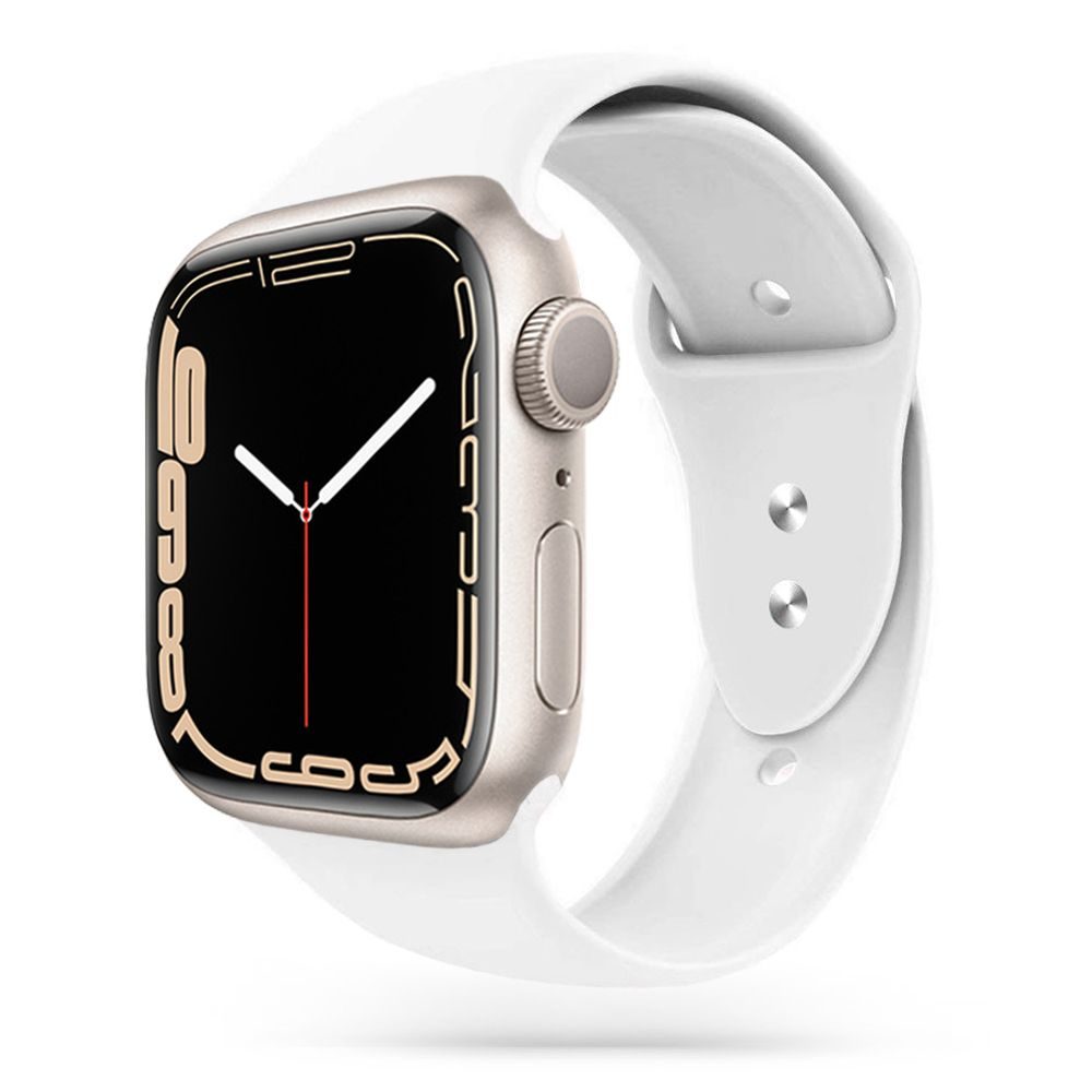Tech-Protect IconBand Apple Watch 4 / 5 / 6 / 7 / 8 / 9 / SE (38 / 40 / 41 Mm), Albă