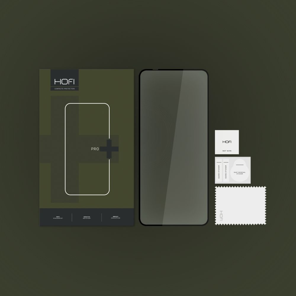 Hofi Pro+ Edzett üveg, Motorola Moto G84 5G, Fekete