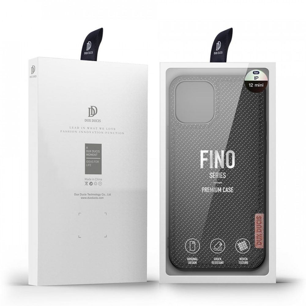 Dux Ducis Fino Case, IPhone 13 Pro MAX, črn