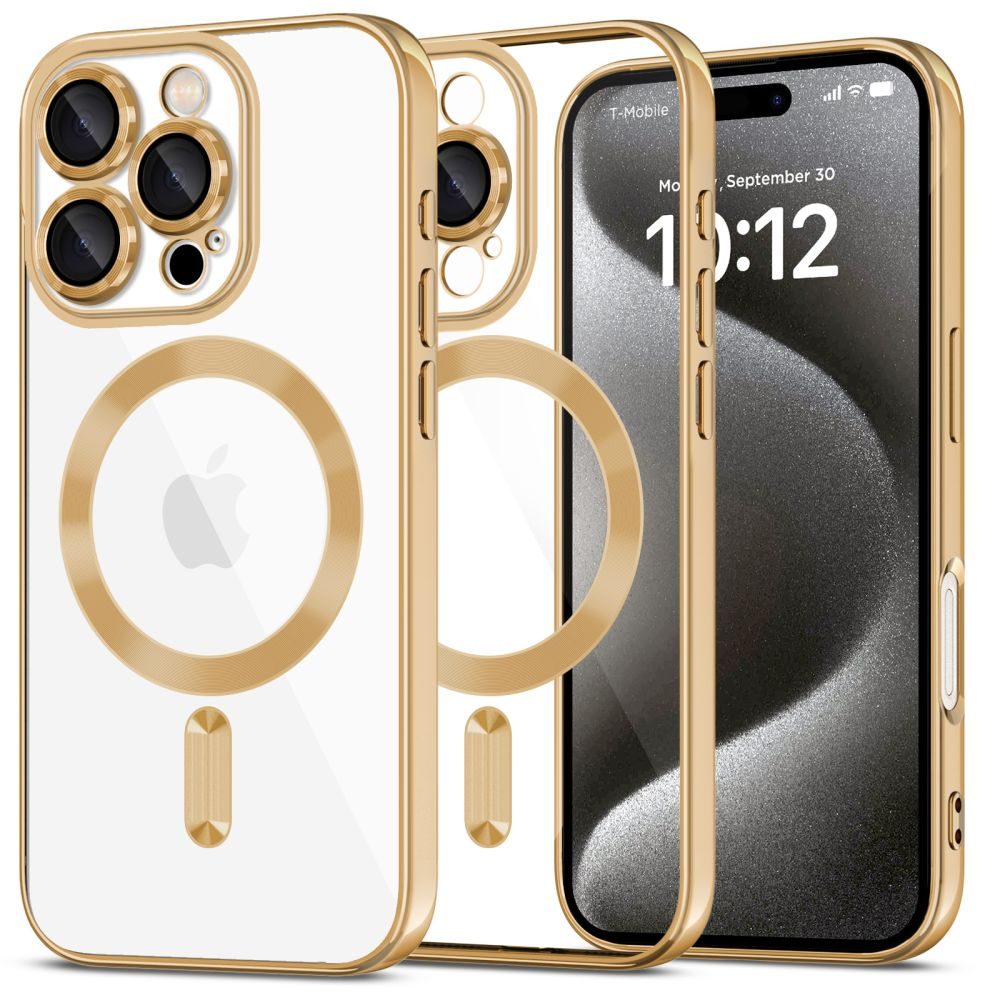 Levně Tech-Protect MagFlex MagSafe iPhone 16 Pro, lesklá zlatá