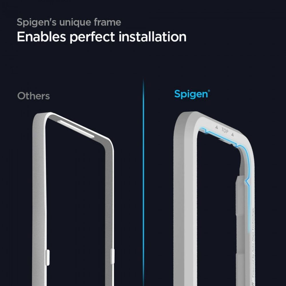 Spigen Full Cover Glass ALM FC Edzett üveg, Samsung Galaxy A52 5G / LTE, Fekete