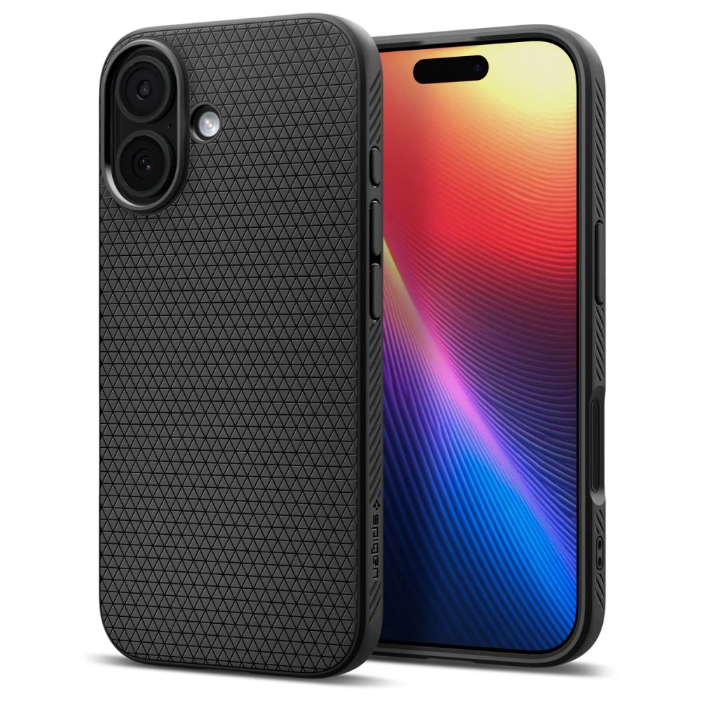 Levně Spigen Liquid Air, iPhone 17, černý