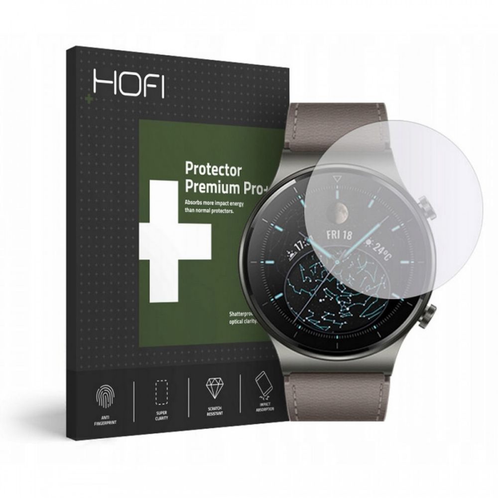 Hofi Pro+ Folie De Sticlă Securizată, Huawei Watch GT 2 PRO