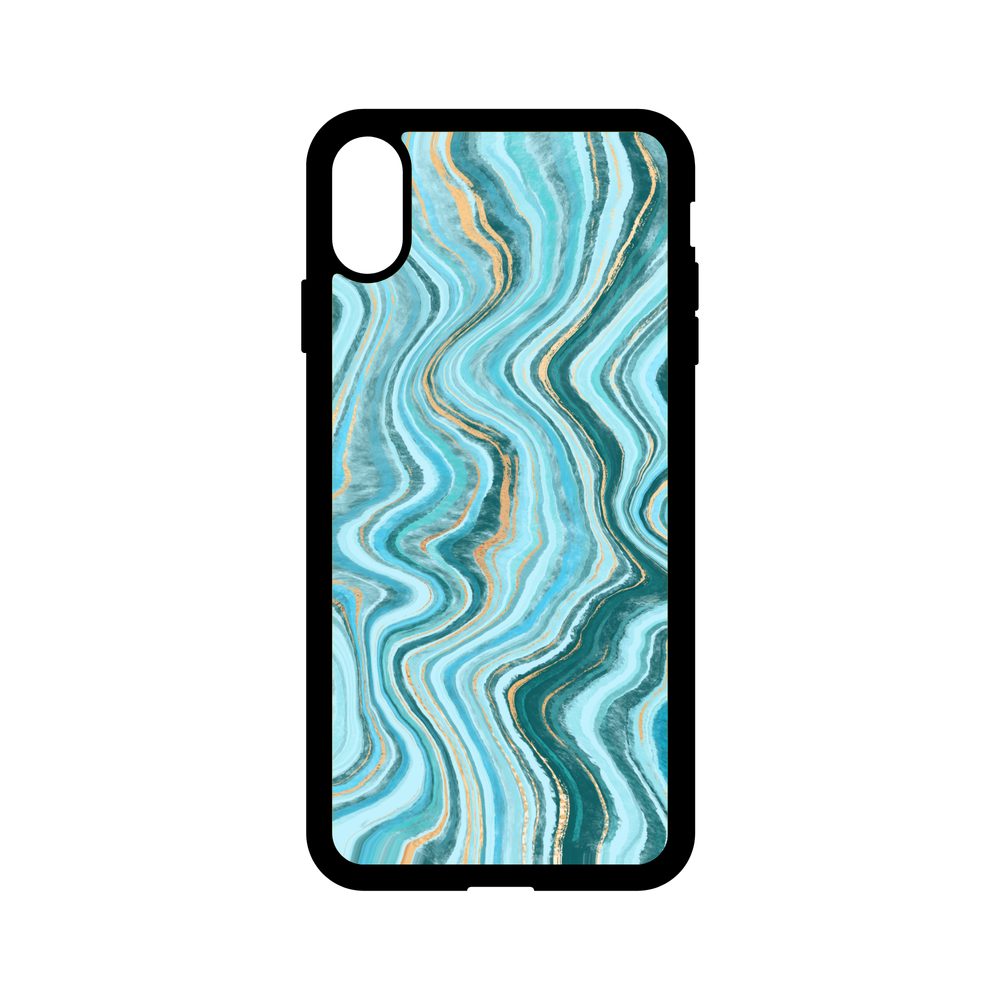 Momanio obal, iPhone XR, Marble blue