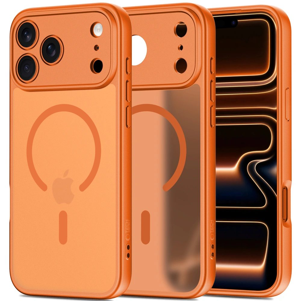 Levně Tech-Protect BasicMag MagSafe, iPhone 17 Pro, oranžový