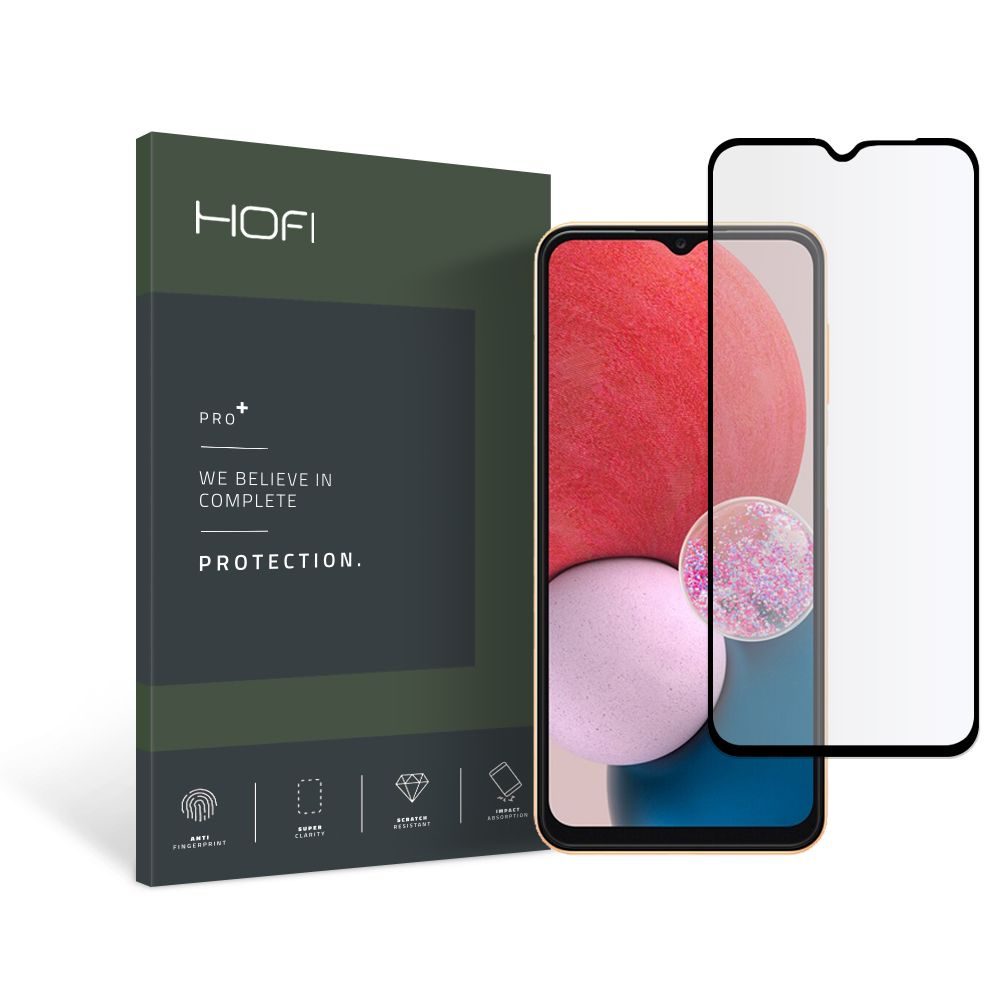 Hofi Pro+ Folie Sticlă Securizată, Samsung Galaxy A13 4G / LTE, Negru