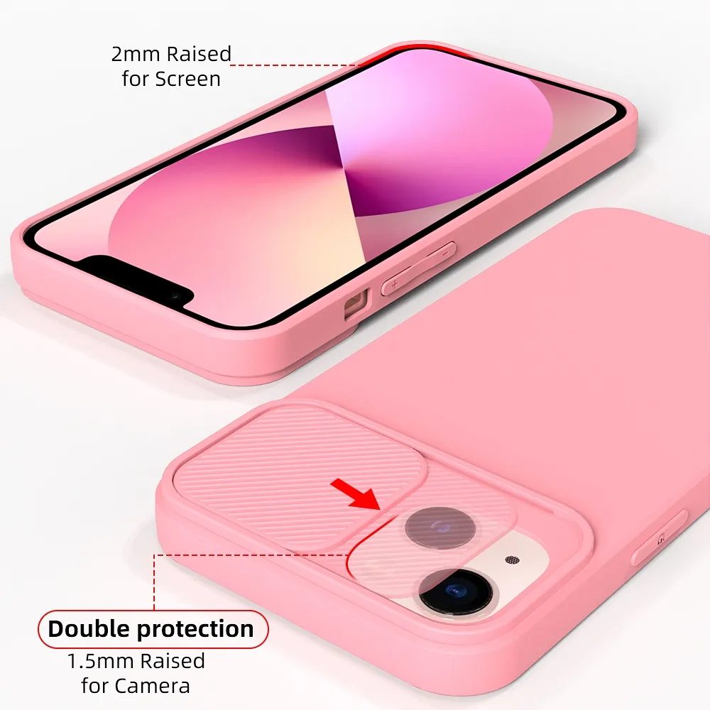 Slide Obal, Xiaomi Redmi 9C, Růžový