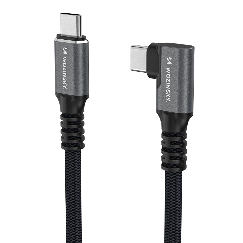 Levně Wozinsky WPS3-UY41S kabel USB-C - USB-C, Thunderbolt 4, 240W, 1 m, černý