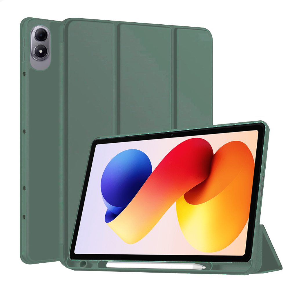 Levně Techsuit Flex Trifold pouzdro, Xiaomi Redmi Pad 2 Pro, zelené