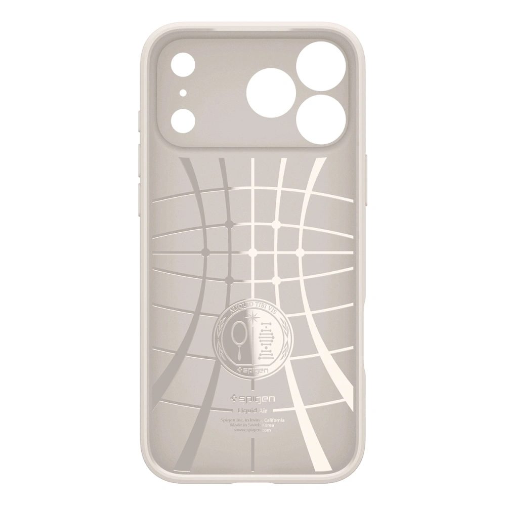 Spigen Liquid Air, iPhone 17 Pro, prírodný titán