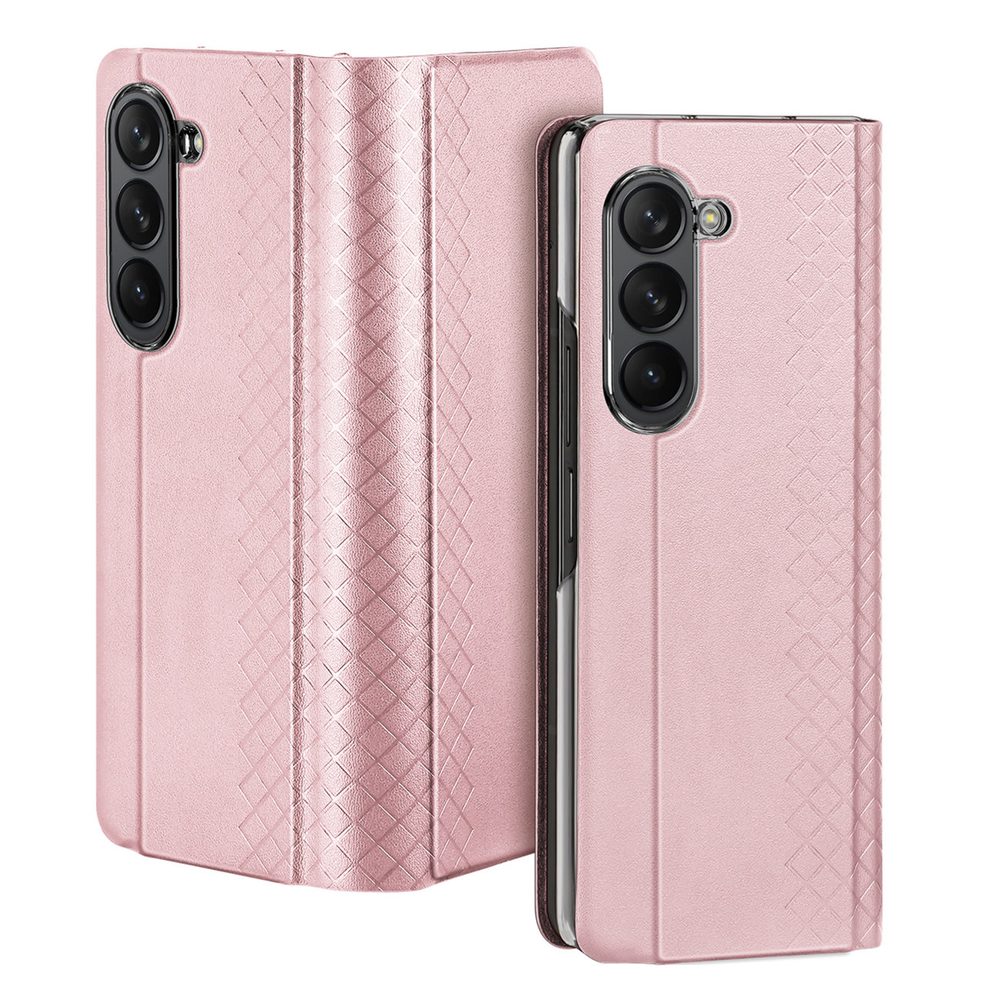 Dux Ducis Bril Wallet, Samsung Galaxy Z Fold5 5G, Ružový