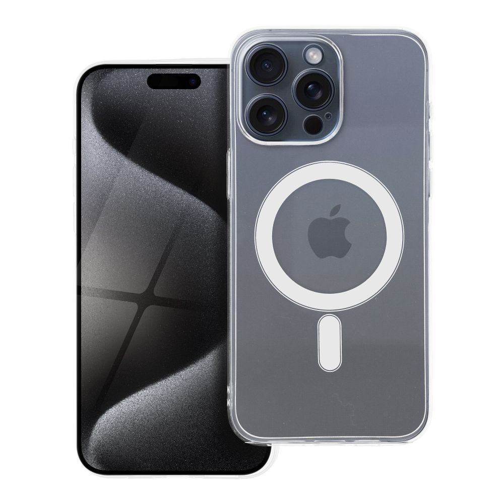 Átlátszó MagSafe tok, iPhone 15 Pro Max