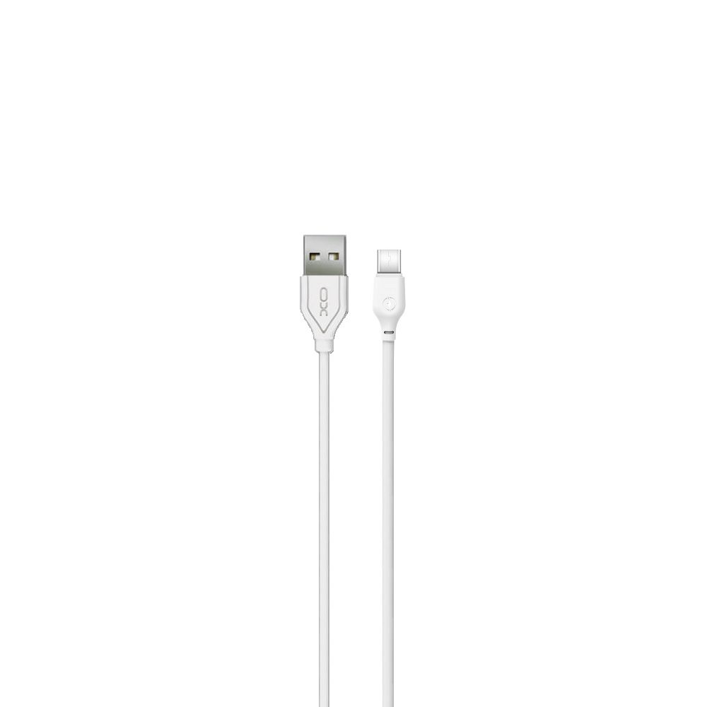 Levně XO kabel NB103 USB - USB-C, 2 m, bílý
