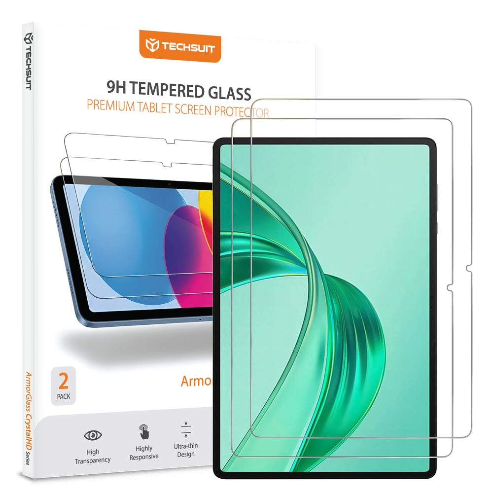 Levně Techsuit ArmorGlass CrystalHD, Honor Pad X8a / Oppo Pad (2022) / Xiaomi Pad 6 / 6 Pro, 2 kusy