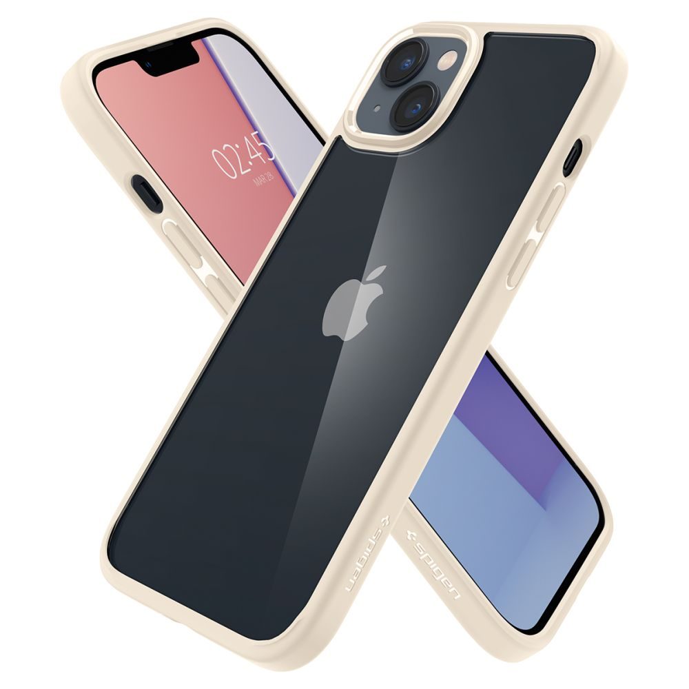 Spigen Ultra Hibrid Mobil Tok, IPhone 14 Plus, Bézs