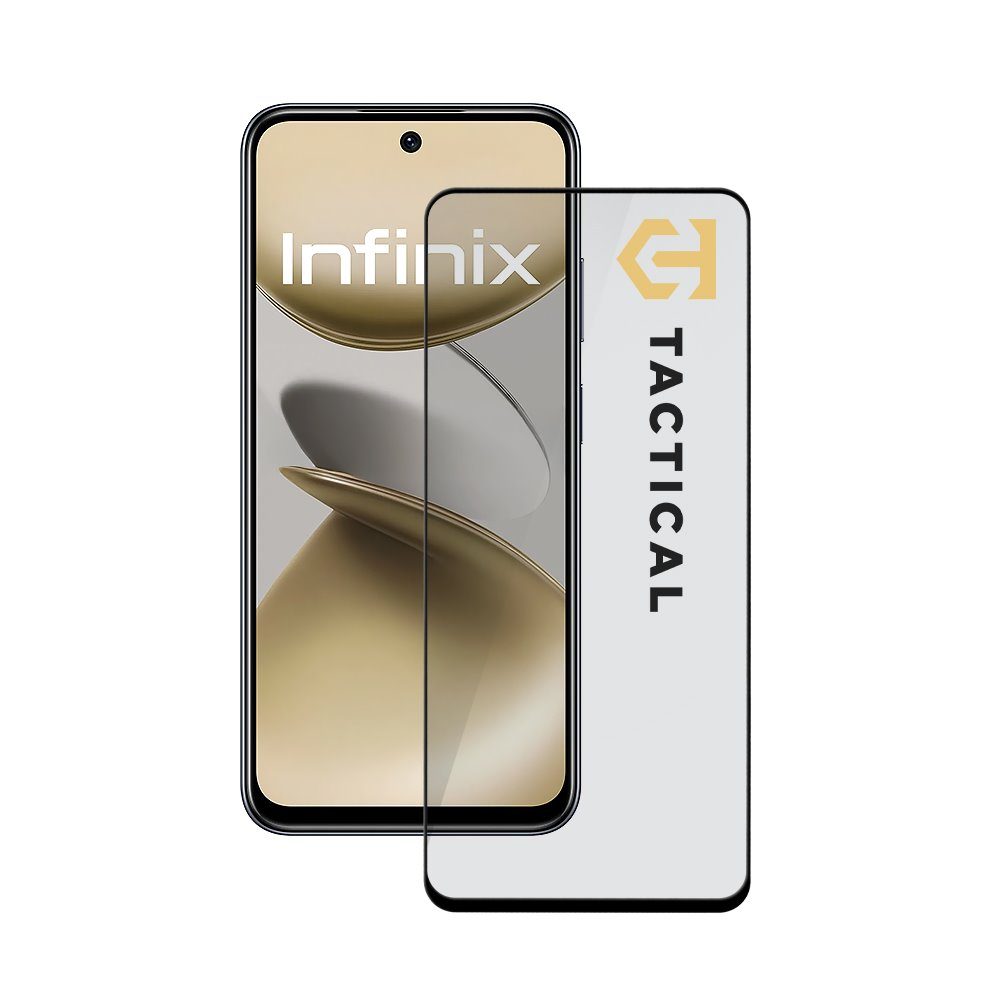 Tactical Glass Shield 5D védőüveg Infinix Smart 9 / Hot 50i / Hot 50 5G készülékhez, fekete