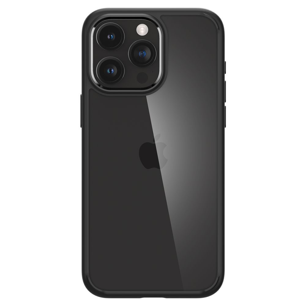 Spigen Ultra Hybrid Tok Mobiltelefonhoz, IPhone 15 Pro Max, Matte Black