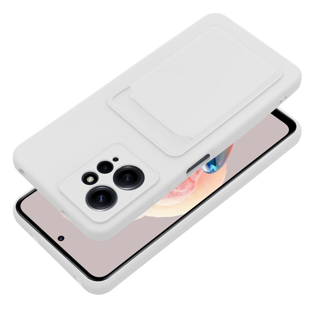 Husă Card Case, Xiaomi Redmi Note 12 5G, Alb