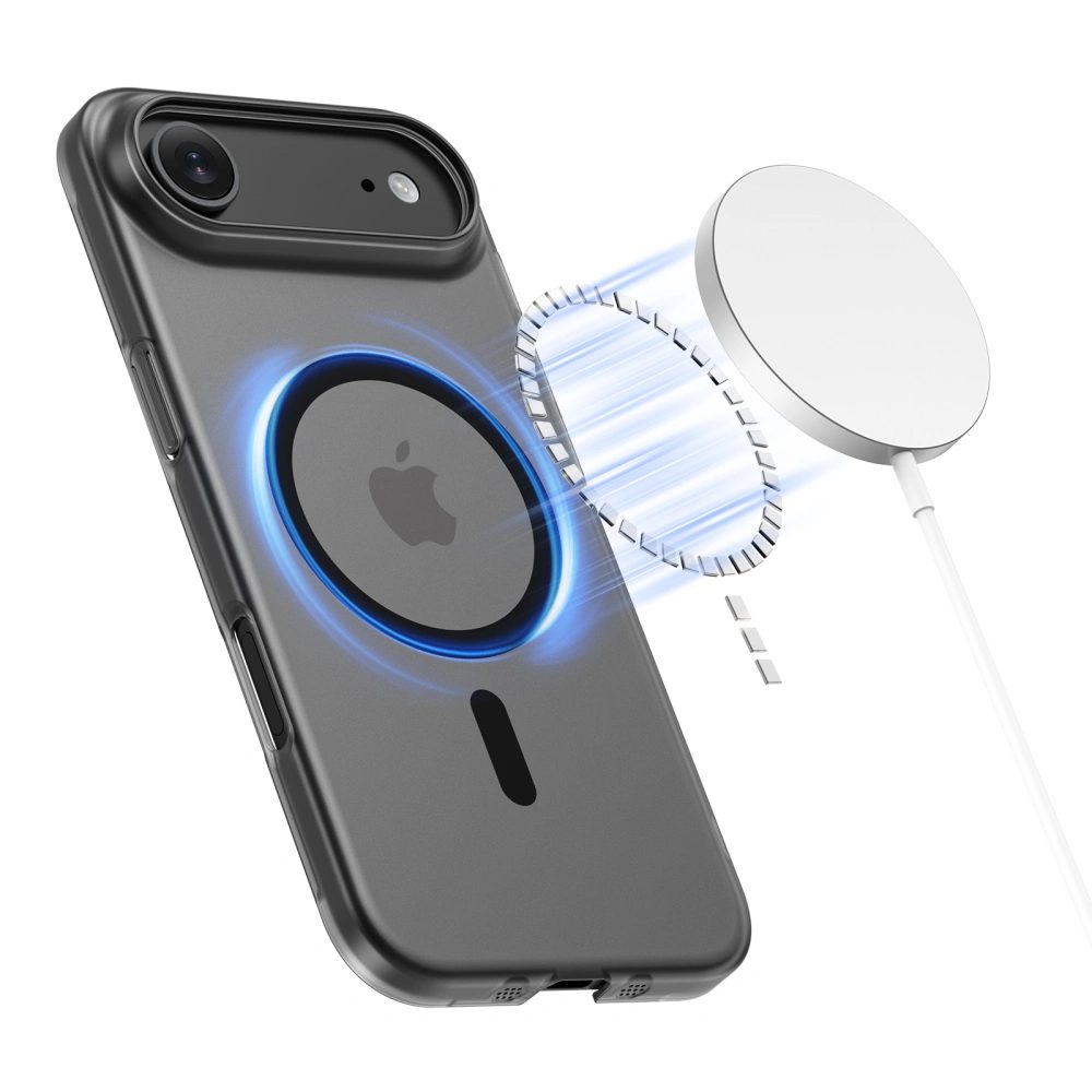 Tech-Protect MagSlim MagSafe, iPhone Air, čierne matné