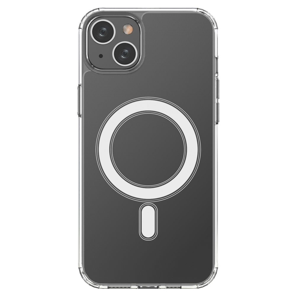 Clear Magnetic Case MagSafe, iPhone 15 Plus, átlátszó