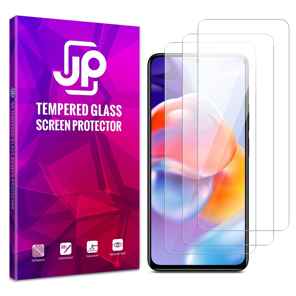 JP Long Pack Tvrzených Skel, 3 Skla Na Telefon, Xiaomi Redmi Note 11 Pro