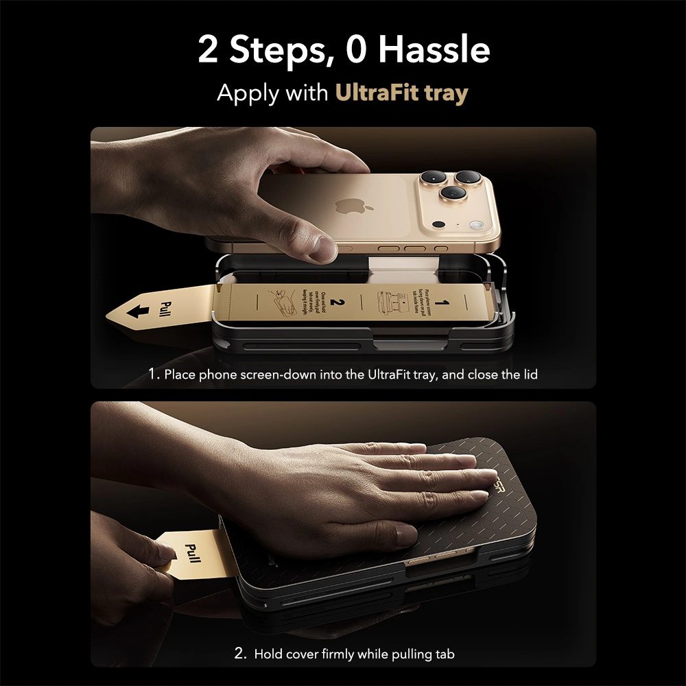 ESR Armorite Pro Tvrdené sklo UltraFit, iPhone 17 Pro