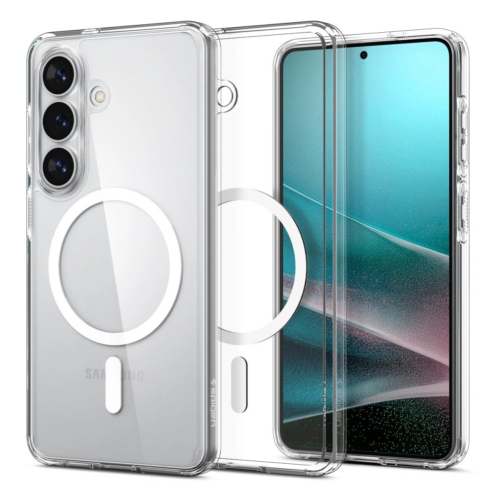 Levně Spigen Ultra Hybrid Mag s MagSafe, Samsung Galaxy S26 Plus, bílý