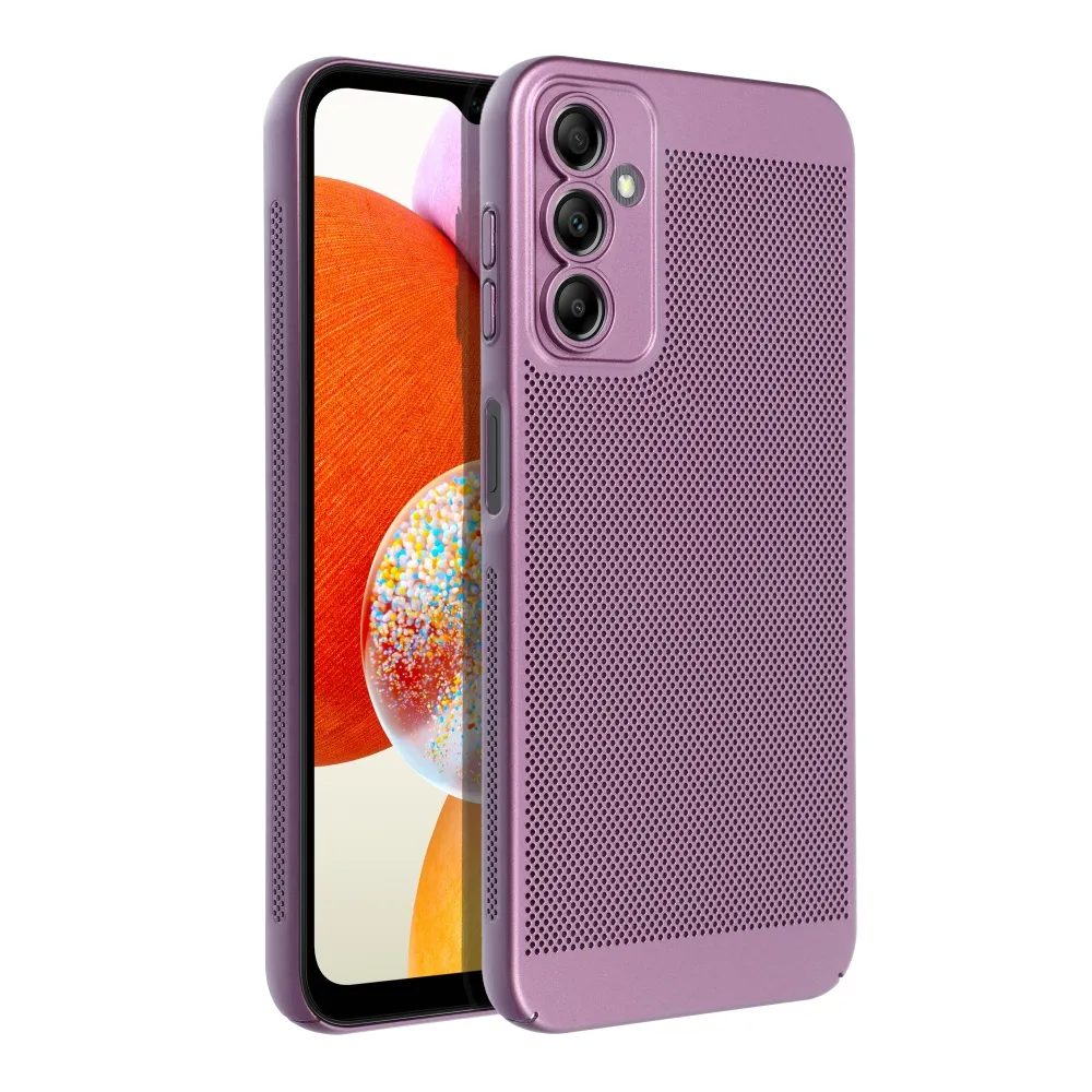 Breezy Case, Samsung Galaxy A14 4G / A14 5G, Fialový