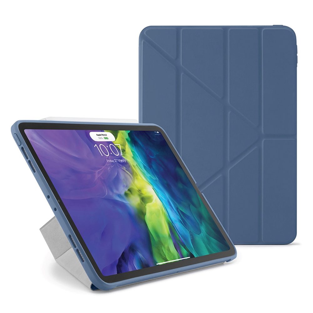 Levně Pipetto Origami Case pouzdro, Apple iPad Pro 11 2018, modré