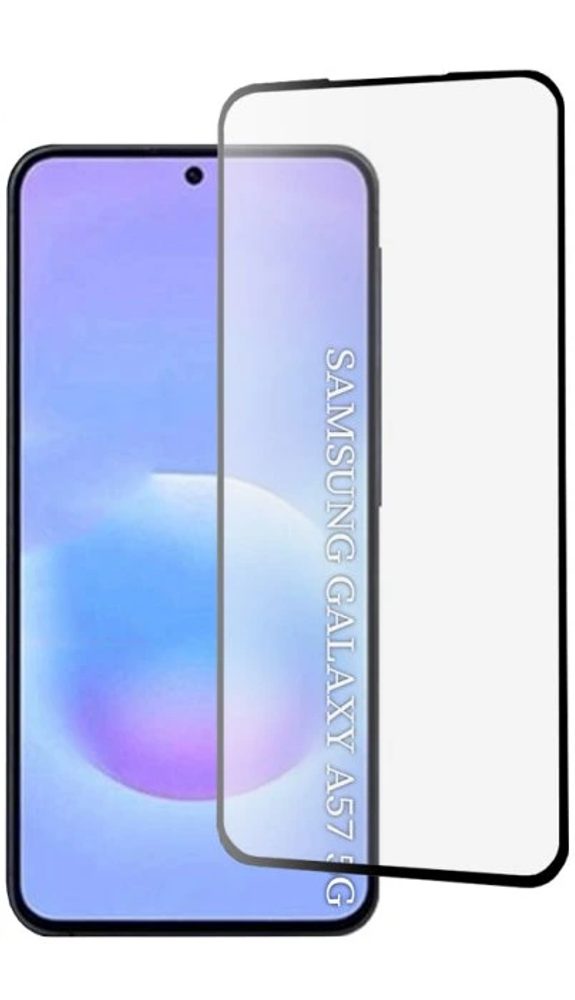 Levně Samsung Galaxy A57 5G 5D Tvrzené sklo, černé