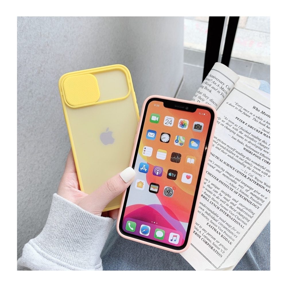 Obal Se Záslepkou, IPhone 13 Pro Max, žlutý