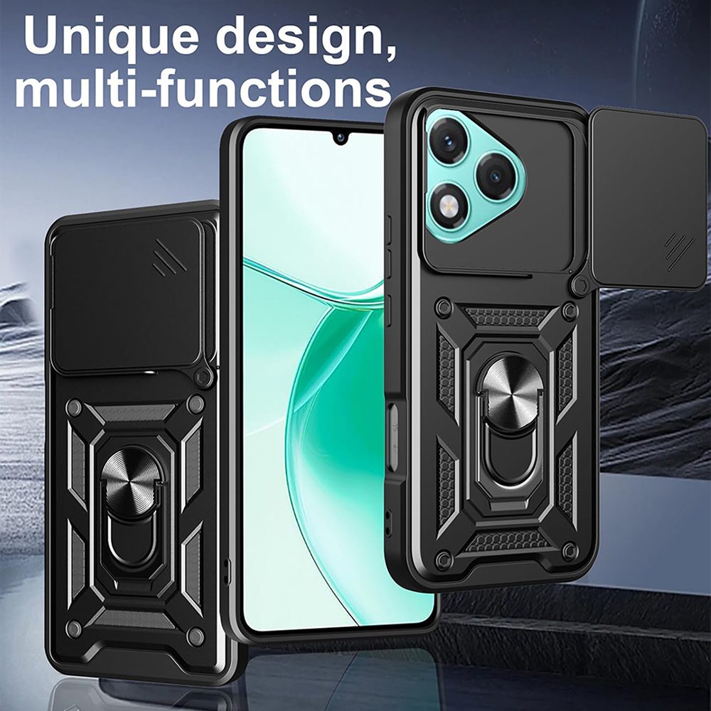 Techsuit CamShield, Honor 400 Lite, čierny