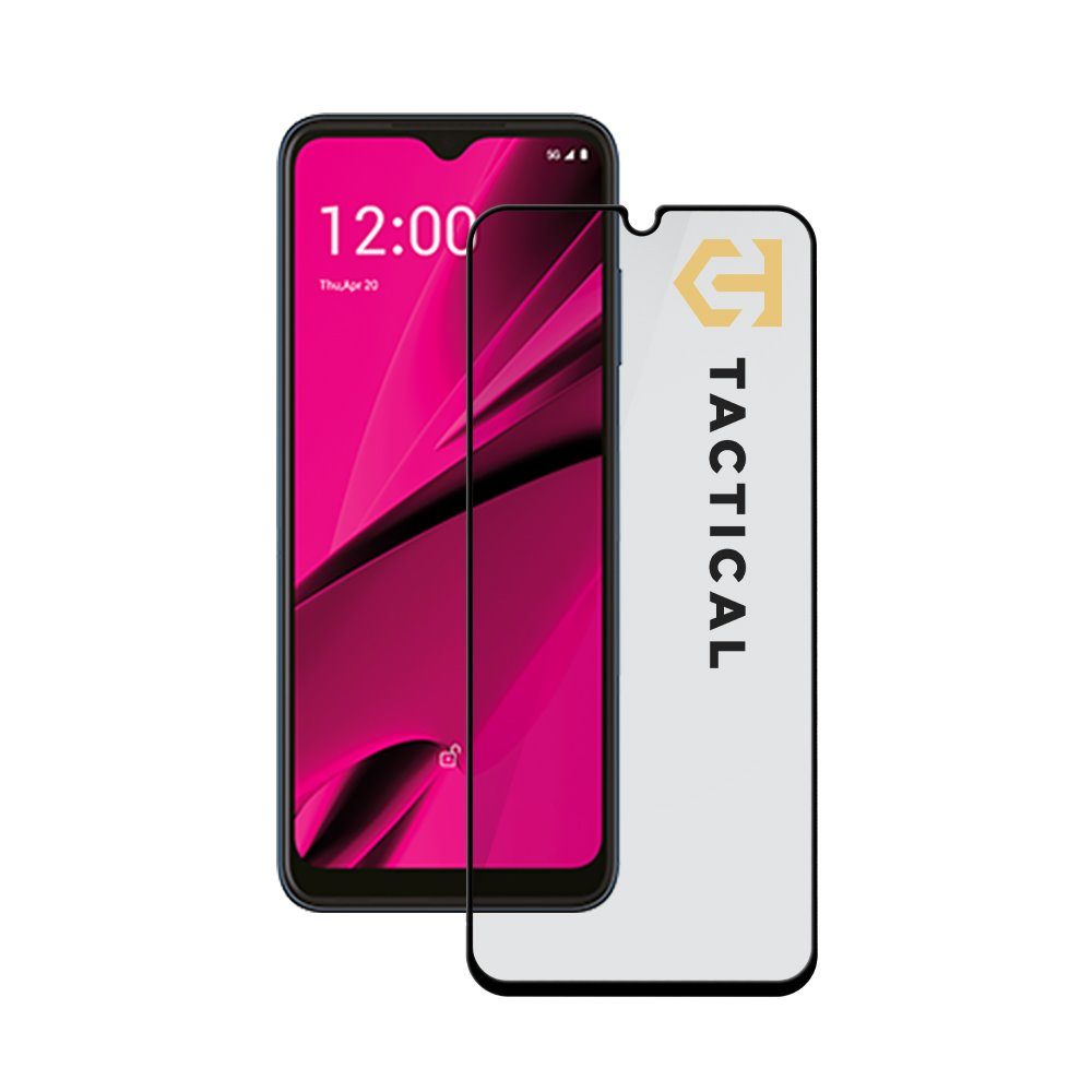 Taktikai üvegpajzs 5D üveg T-Mobile T Phone 2 5G, Fekete