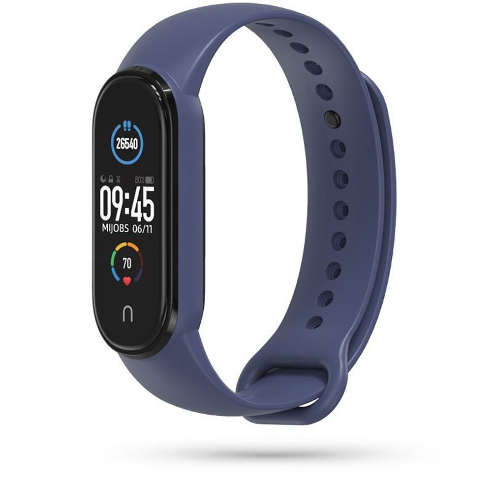 Tech-Protect IconBand Xiaomi Mi Smart Band 5 / 6 / 6 NFC, Temno Moder