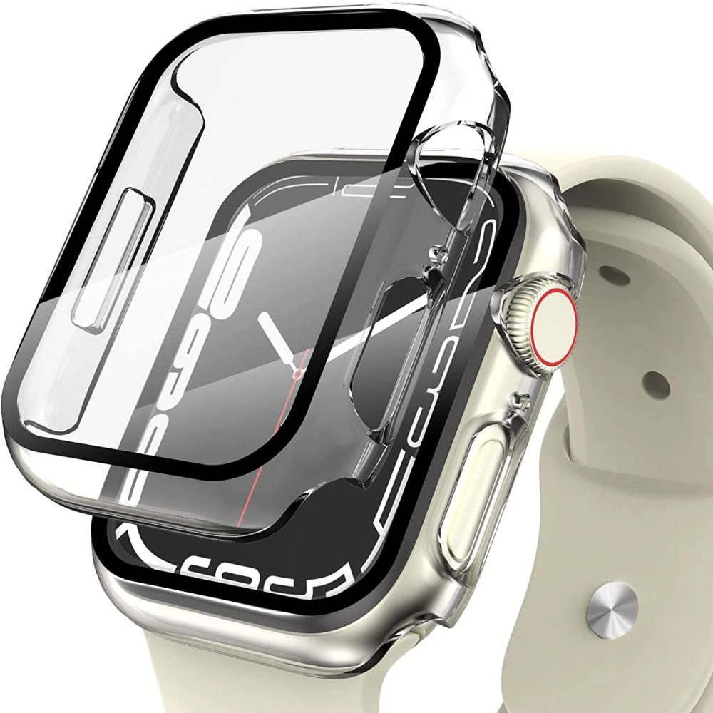 Tech-Protect Defense360 Apple Watch 7 / 8 / 9, 45 Mm, Prozirna