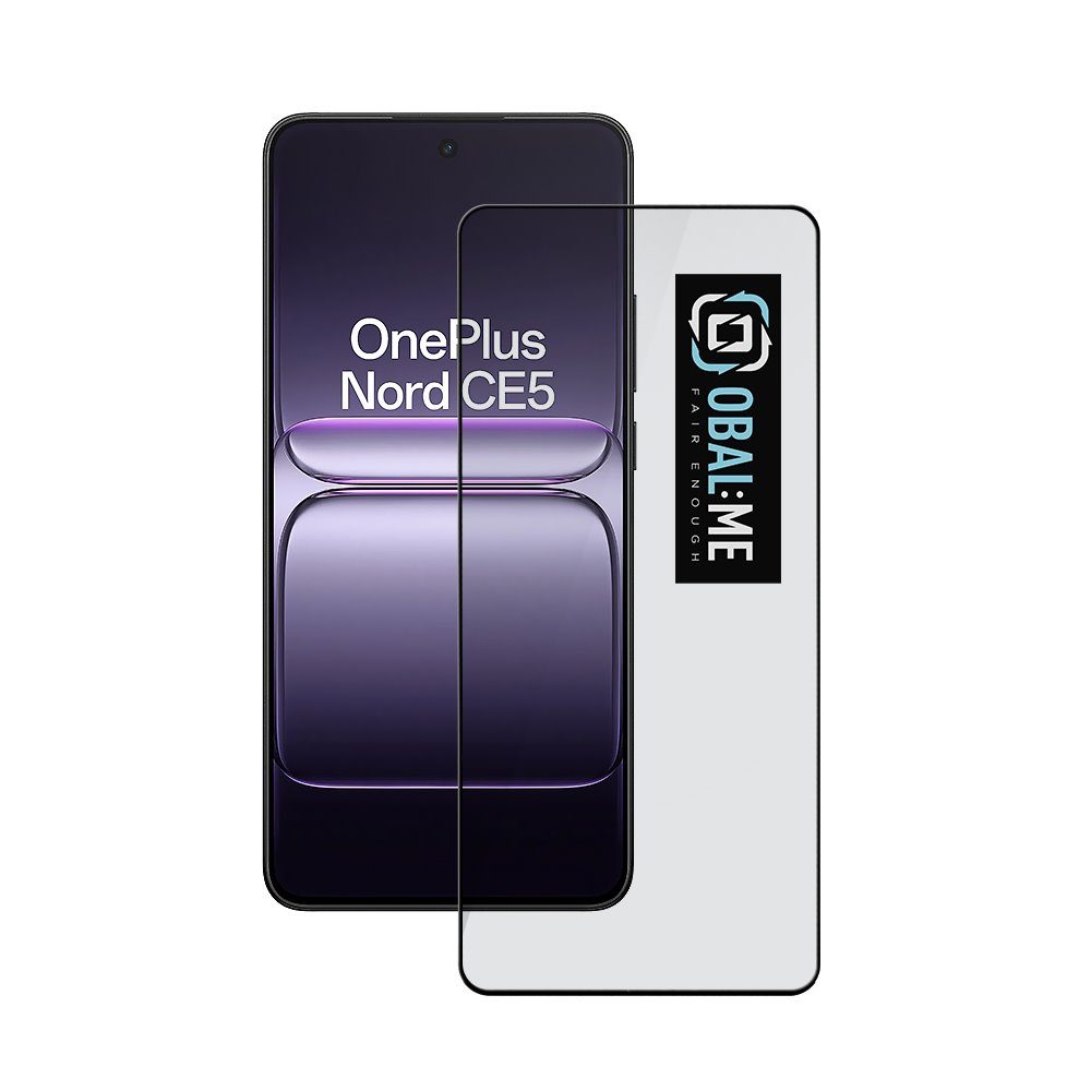 Levně OBAL:ME 5D Tvrzené Sklo pro OnePlus Nord CE5, černé
