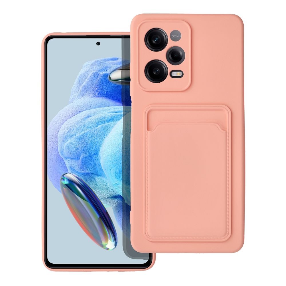 Card Case Maska, Xiaomi Redmi Note 12 Pro 5G, Roza