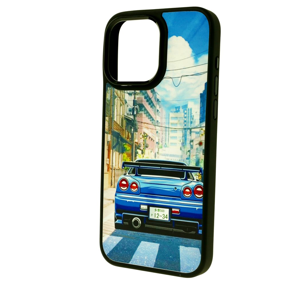 Momanio obal s MagSafe, iPhone 16 Pro, Japonské auto JDM R34
