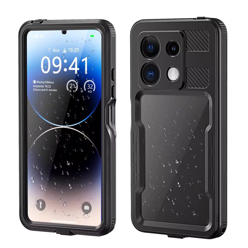 ShellBox IP68 tok, Xiaomi Redmi Note 13 Pro 5G, fekete