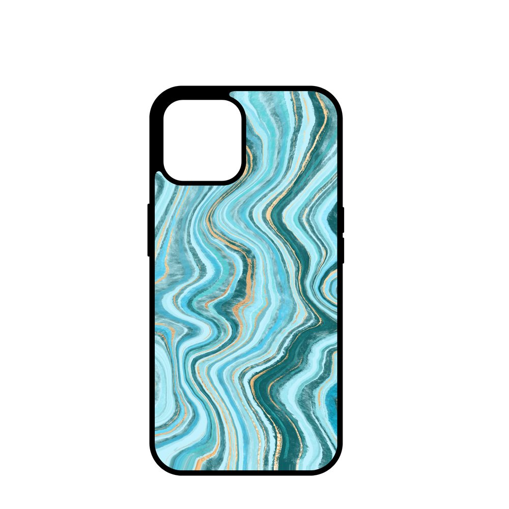 Momanio obal, iPhone 14, Marble blue