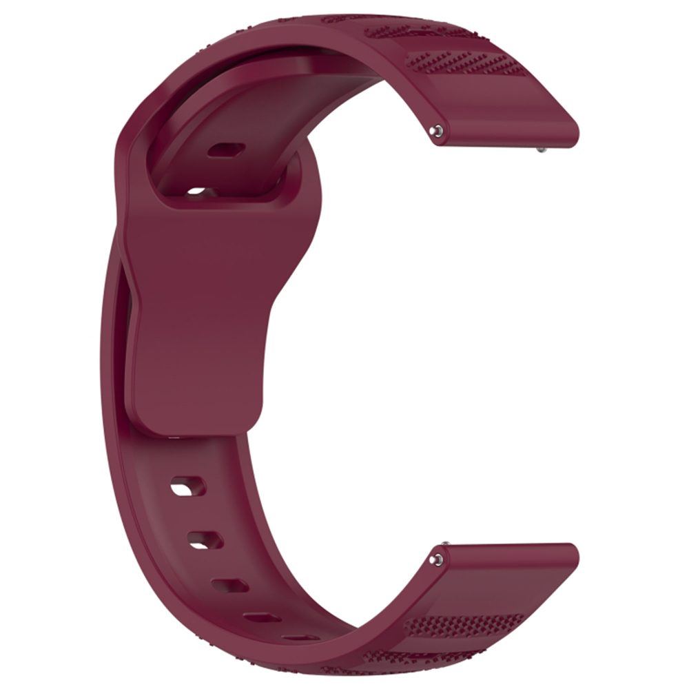 Techsuit remienok na hodinky 22mm (W050), červený