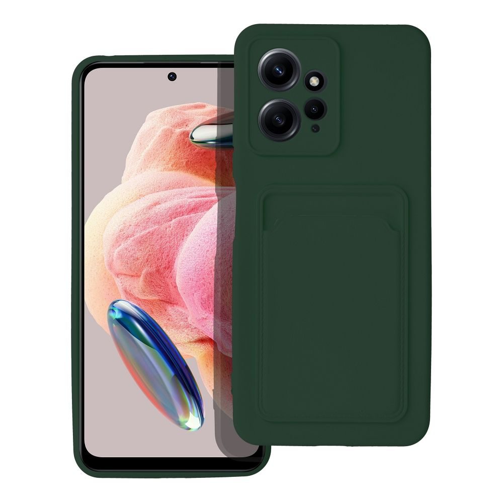 Husă Card Case, Xiaomi Redmi Note 12 5G, Verde
