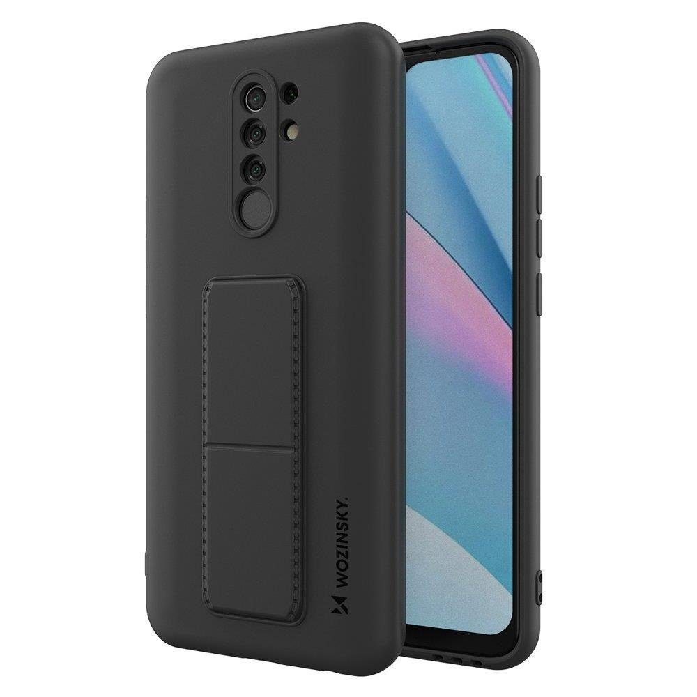 Maska Wozinsky Kickstand, Xiaomi Redmi 9, Crna