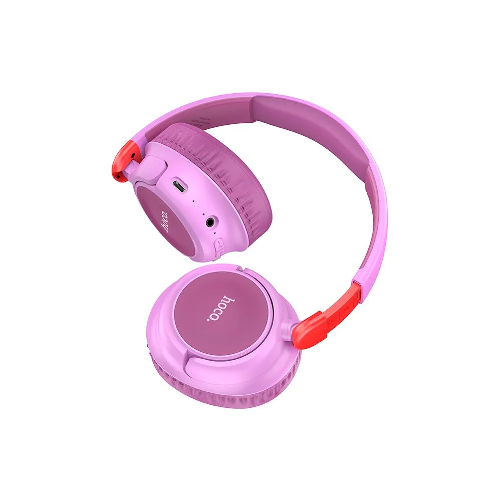 Hoco Adventure W43 Wireless Bluetooth Slušalice, Ljubičaste